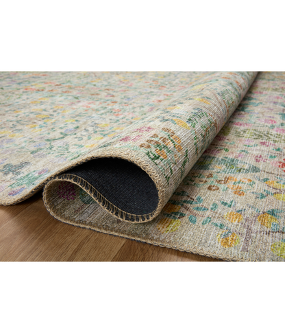 Alfombra Maison 07 Grove | Khaki  x Rifle Paper Co. × Loloi