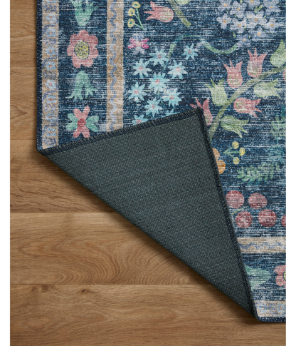 Alfombra Maison 06  Frances | Blue x Rifle Paper Co. × Loloi