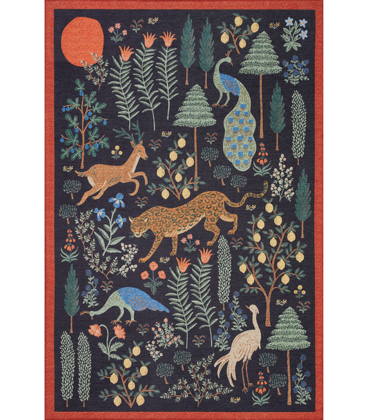 PREVENTA ABRIL | Alfombra Menagerie 01 Les Fauves Black Rifle Paper Co. × Loloi (115X176)