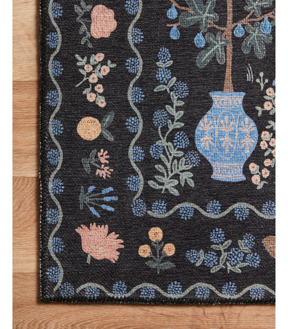 Alfombra Menagerie 03 Camont Black Rifle Paper Co. × Loloi (153x229)