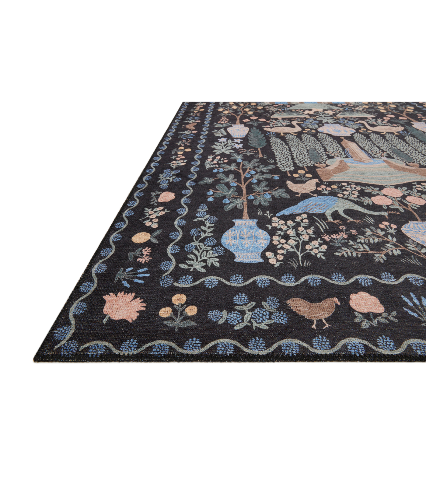 Alfombra Menagerie 03 Camont Black Rifle Paper Co. × Loloi (229x290)