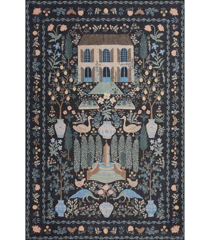 Alfombra Menagerie 03 Camont Black Rifle Paper Co. × Loloi (115X176)