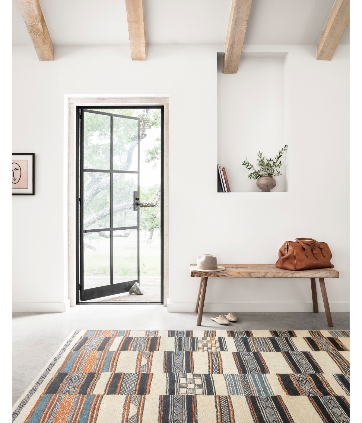 Alfombra Mika 04 Ivory | Multi  (Terraza)