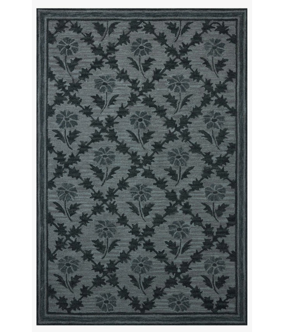 Alfombra Norah 02 Denim | Midnight Chris Loves Julia × Loloi