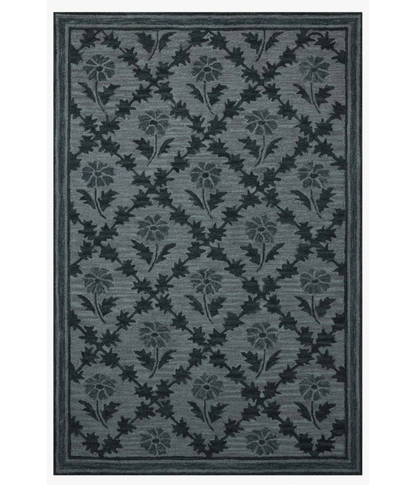 Alfombra Norah 02 Denim | Midnight Chris Loves Julia × Loloi