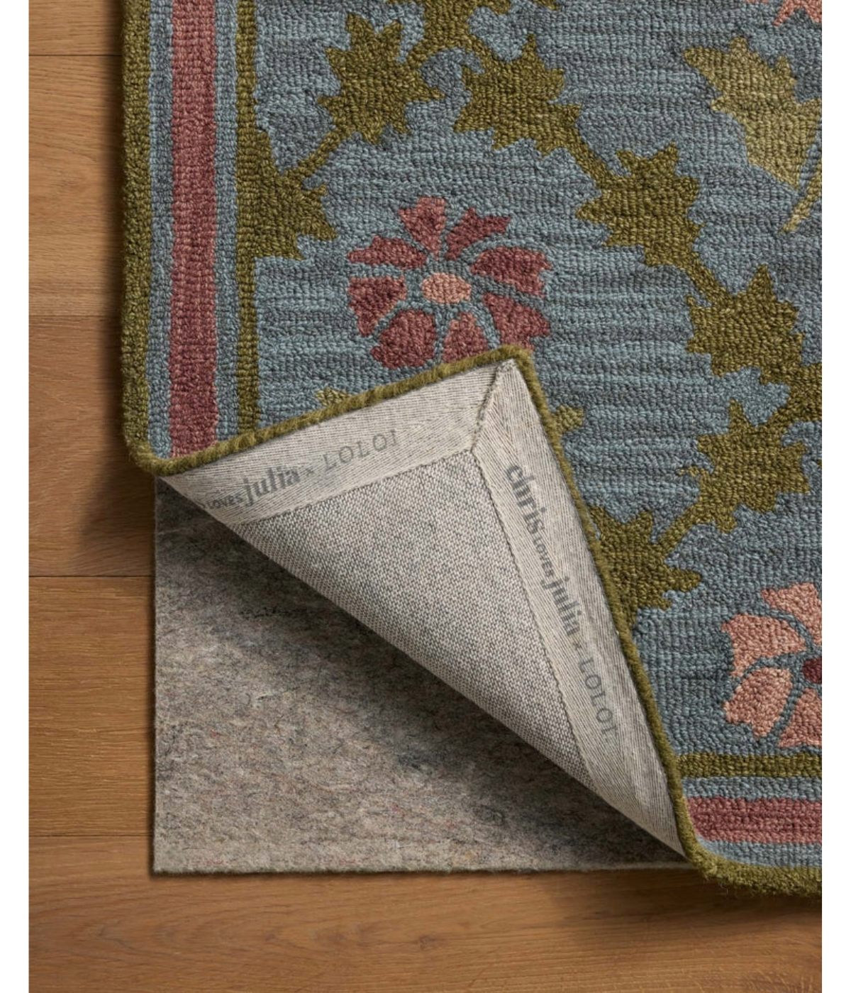 Alfombra Norah 02 Denim | Rose Chris Loves Julia × Loloi