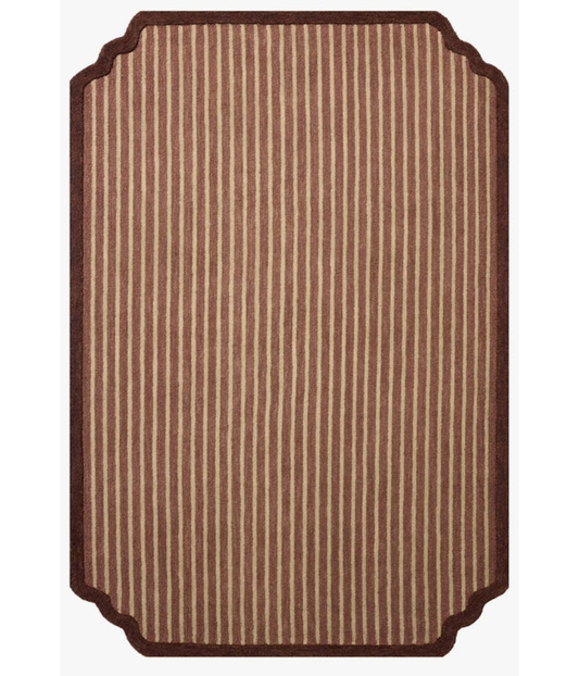 Alfombra Emmeline 01 Berry | Linen Chris Loves Julia × Loloi