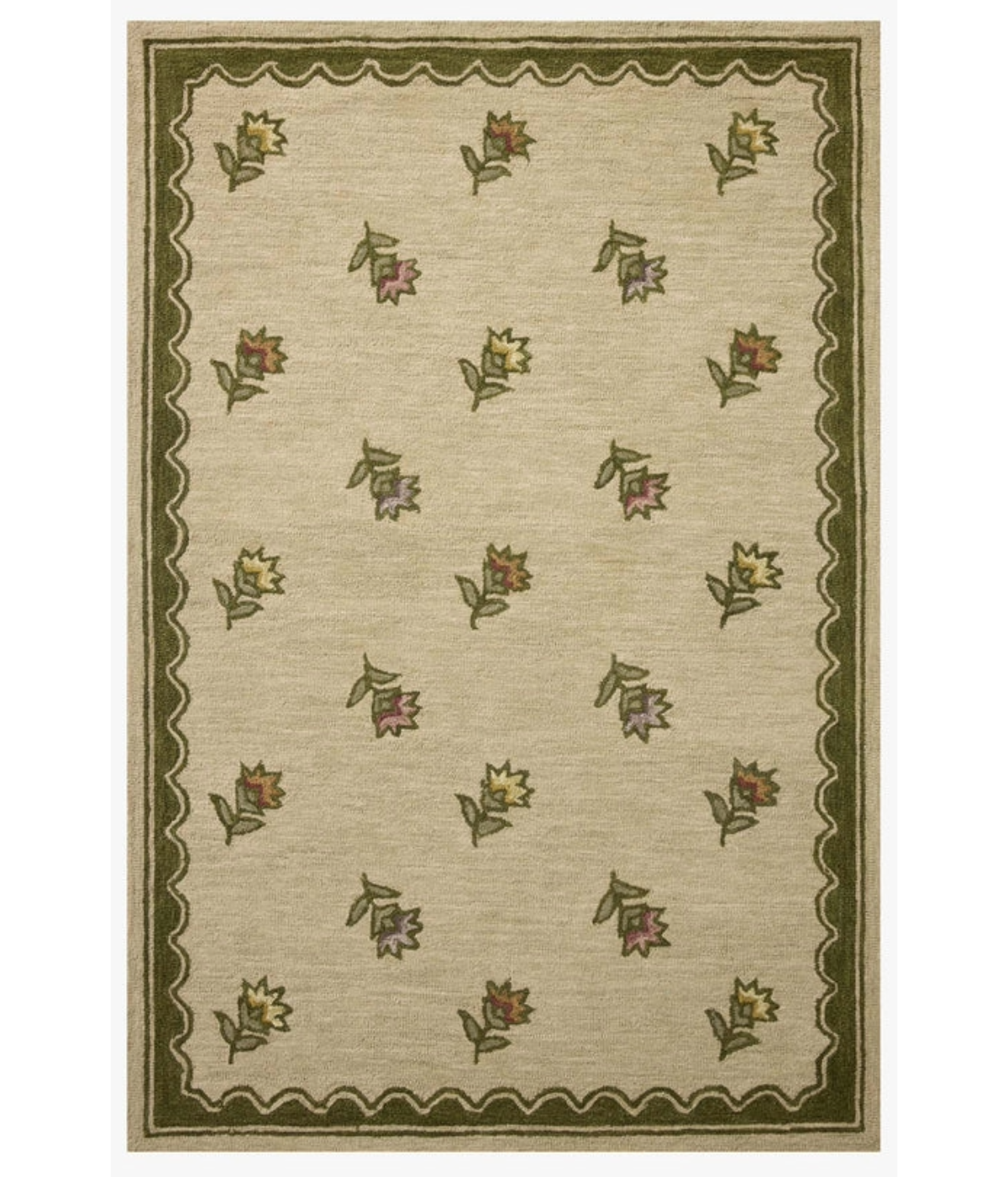 Alfombra Norah 01 Cream | Multi Chris Loves Julia × Loloi
