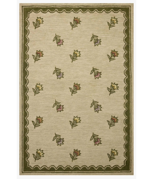 Alfombra Norah 01 Cream | Multi Chris Loves Julia × Loloi