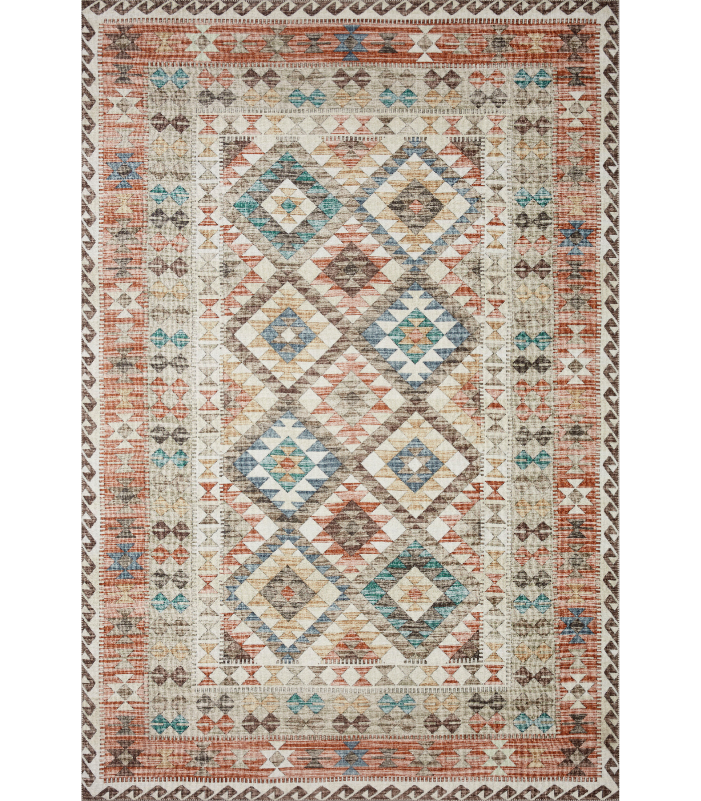 Alfombra Zion 04 Ivory | Multi Loloi II (262x354) | Preventa