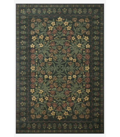 Alfombra Orchard  04 Forest | Multi Rifle Paper Co. × Loloi 118X180| Preventa | Lavado a Máquina