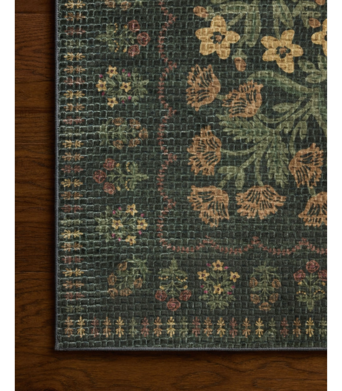 Alfombra Orchard  04 Forest | Multi Rifle Paper Co. × Loloi 118X180| Preventa | Lavado a Máquina