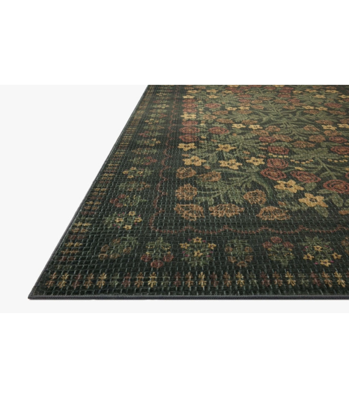 Alfombra Orchard  04 Forest | Multi Rifle Paper Co. × Loloi 118X180| Preventa | Lavado a Máquina