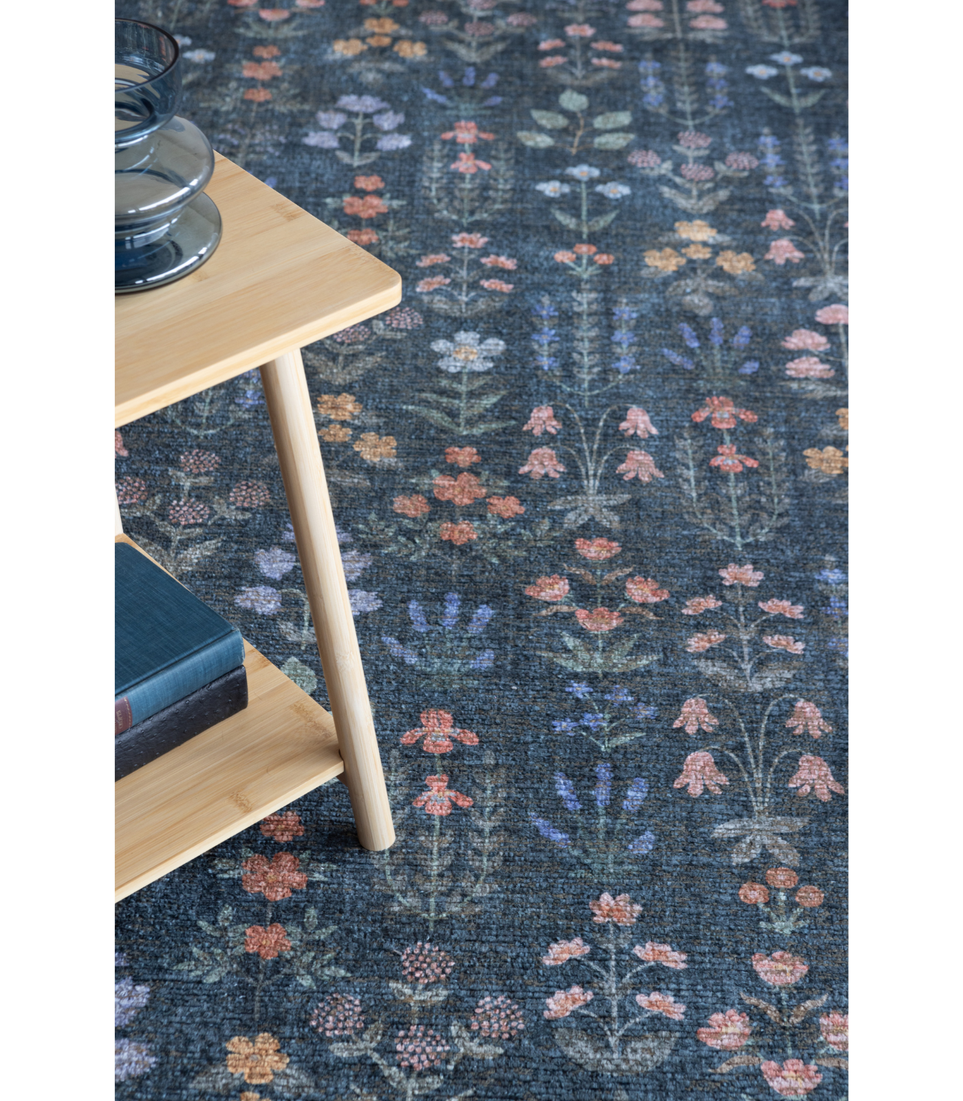 Alfombra Edinburgh 03 Navy | Multi Rifle Paper Co. × Loloi  262X354 | Preventa