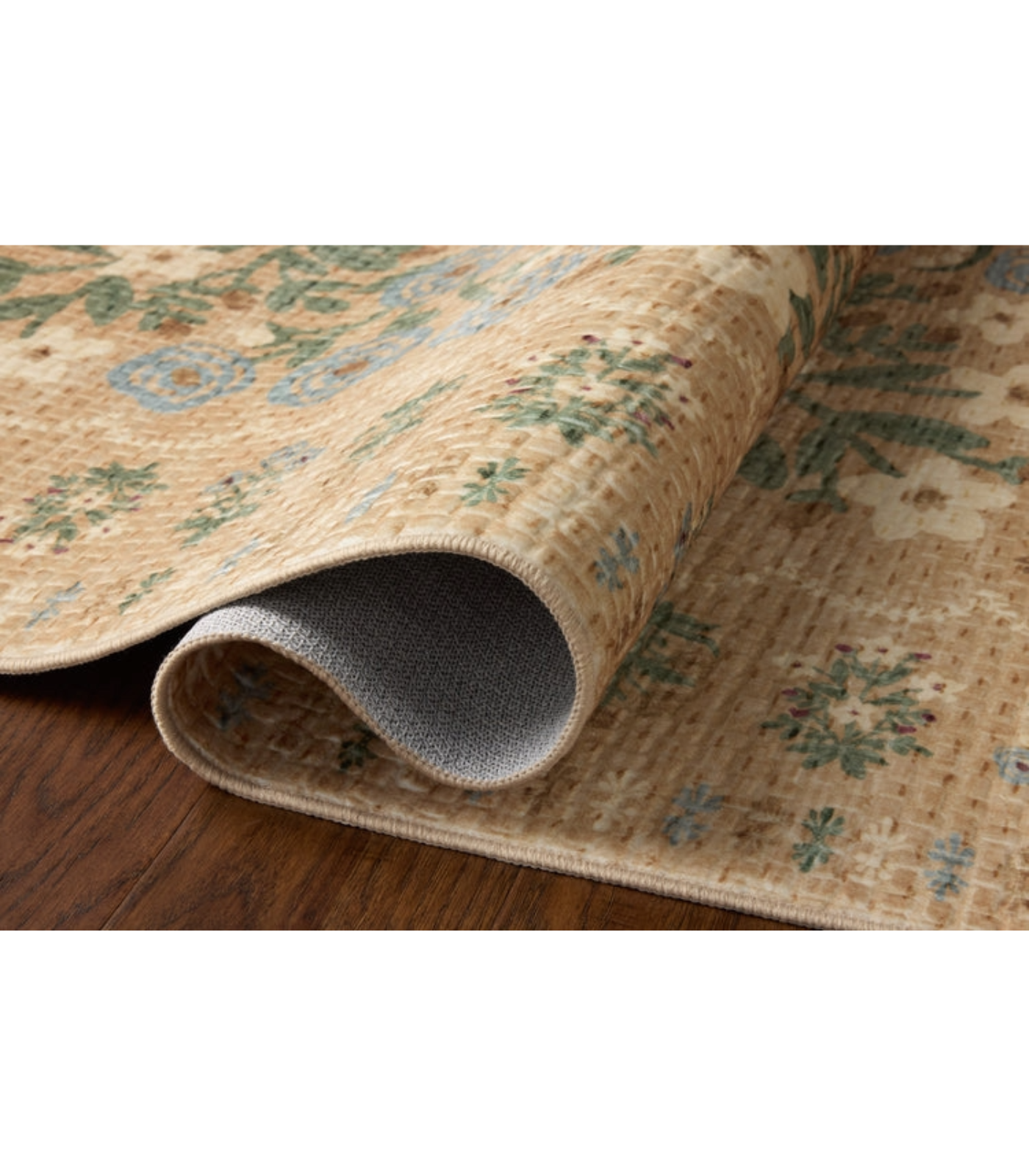 Alfombra Orchard  04 Sand | Multi Rifle Paper Co. × Loloi 118X180 | Preventa | Lavado a Máquina