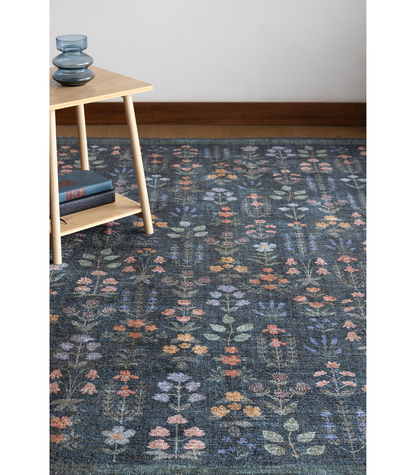 Alfombra Edinburgh 03 Navy | Multi Rifle Paper Co. × Loloi  262X354 | Preventa