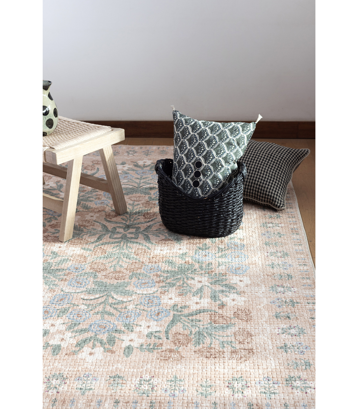 Alfombra Orchard  04 Sand | Multi Rifle Paper Co. × Loloi 229X290 | Preventa | Lavado a Máquina