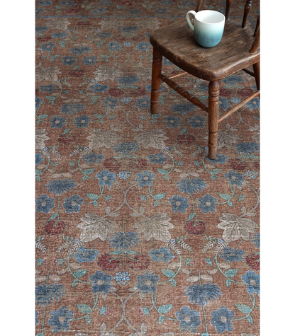Alfombra Edinburgh  02  Cinnamon | Multi Rifle Paper Co. × Loloi  153X229 | Preventa