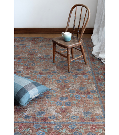 Alfombra Edinburgh  02  Cinnamon | Multi Rifle Paper Co. × Loloi  153X229 | Preventa