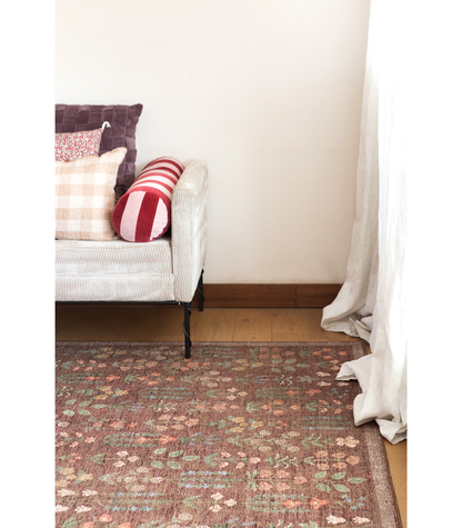 Alfombra Edinburgh 03 Merlot | Multi Rifle Paper Co. × Loloi  153X229 | Preventa