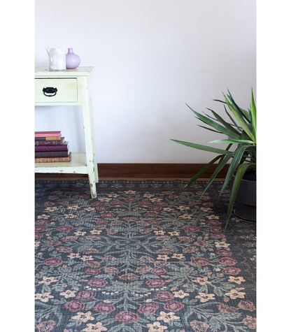 Alfombra Orchard  04 Forest | Multi Rifle Paper Co. × Loloi 153X229 | Preventa | Lavado a Máquina