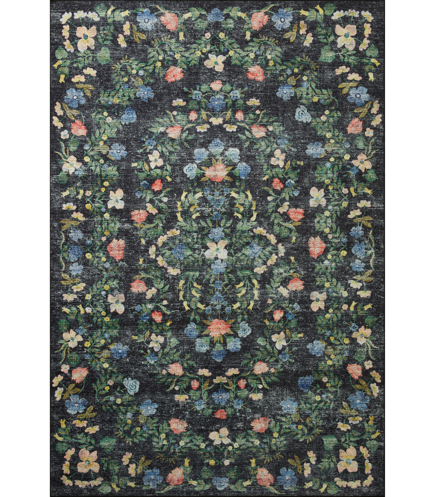 Alfombra Palais 05 Black Rifle Paper Co × Loloi (153x229)