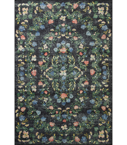 Alfombra Palais 05 Black Rifle Paper Co × Loloi (153x229)