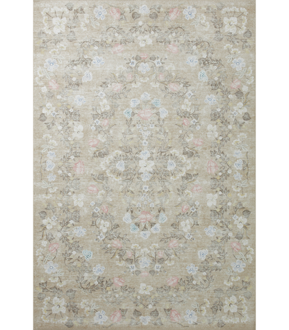 Alfombra Palais 05 Khaki Rifle Paper Co x Loloi (153X229)