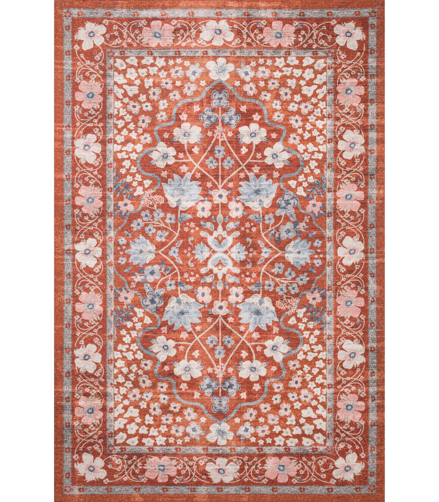 Alfombra Palais 02 Crimson | Rifle Paper Co x Loloi