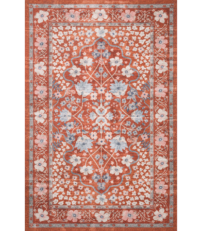 Alfombra Palais 02 Crimson | Rifle Paper Co x Loloi