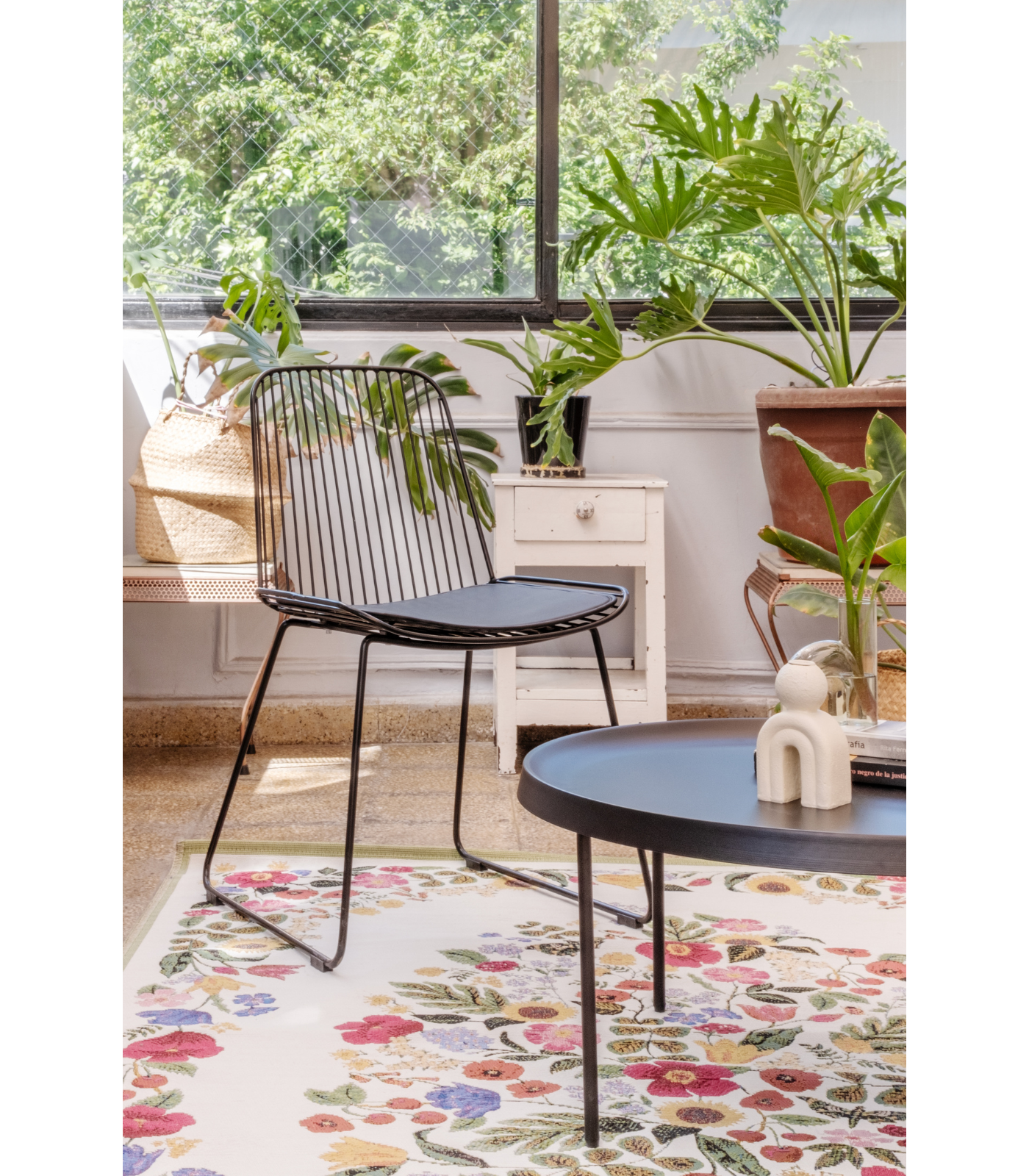 Alfombra Perennial 01 Blossom Cream | Rifle Paper Co. (Interior/Exterior)
