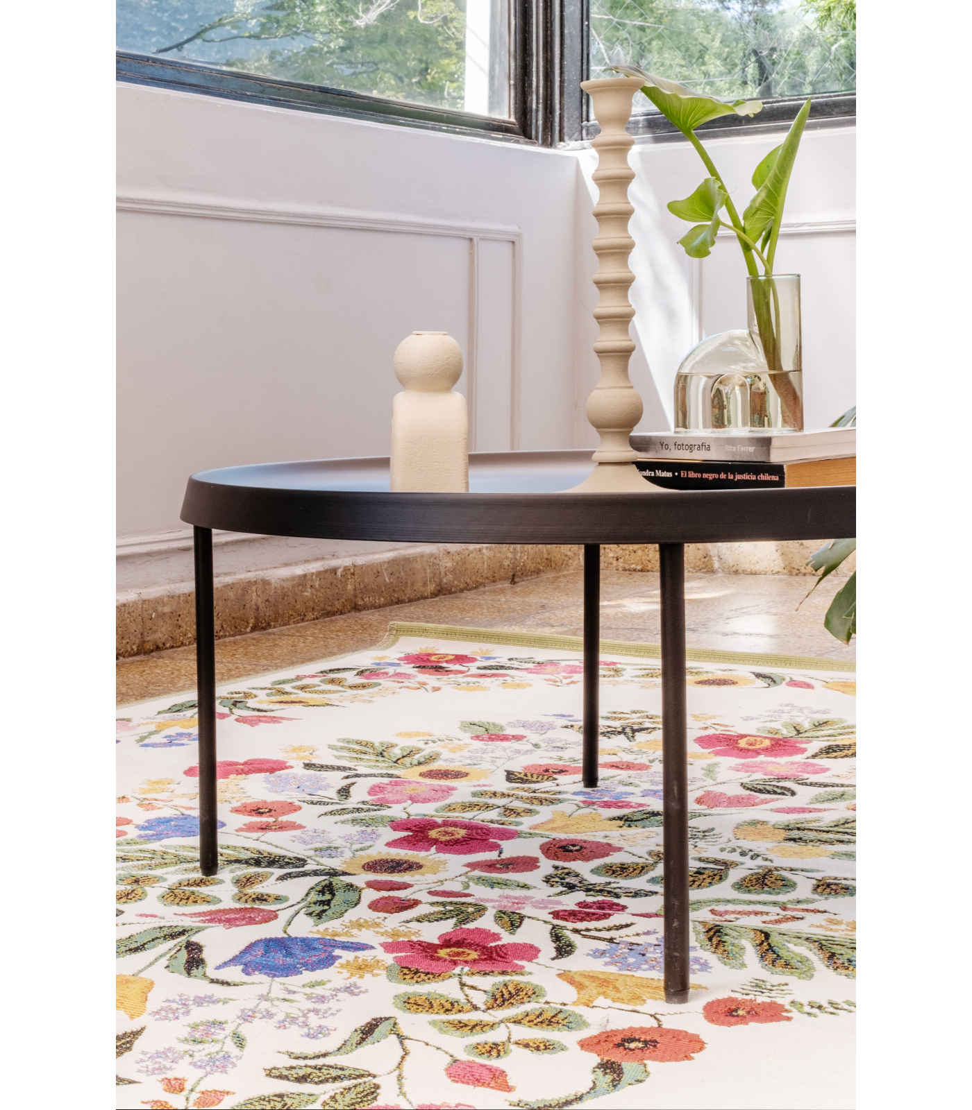 Alfombra Perennial 01 Blossom Cream | Rifle Paper Co. (Interior/Exterior)