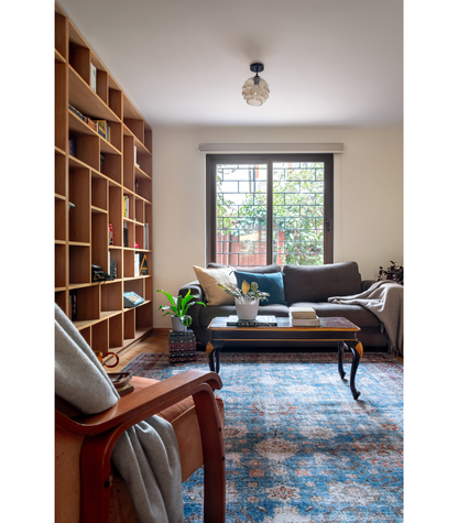 Alfombra Loren 01 Blue | Brick