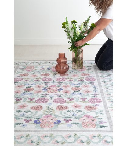 Alfombra Rosa 01 Ivory | Rifle Paper Co.