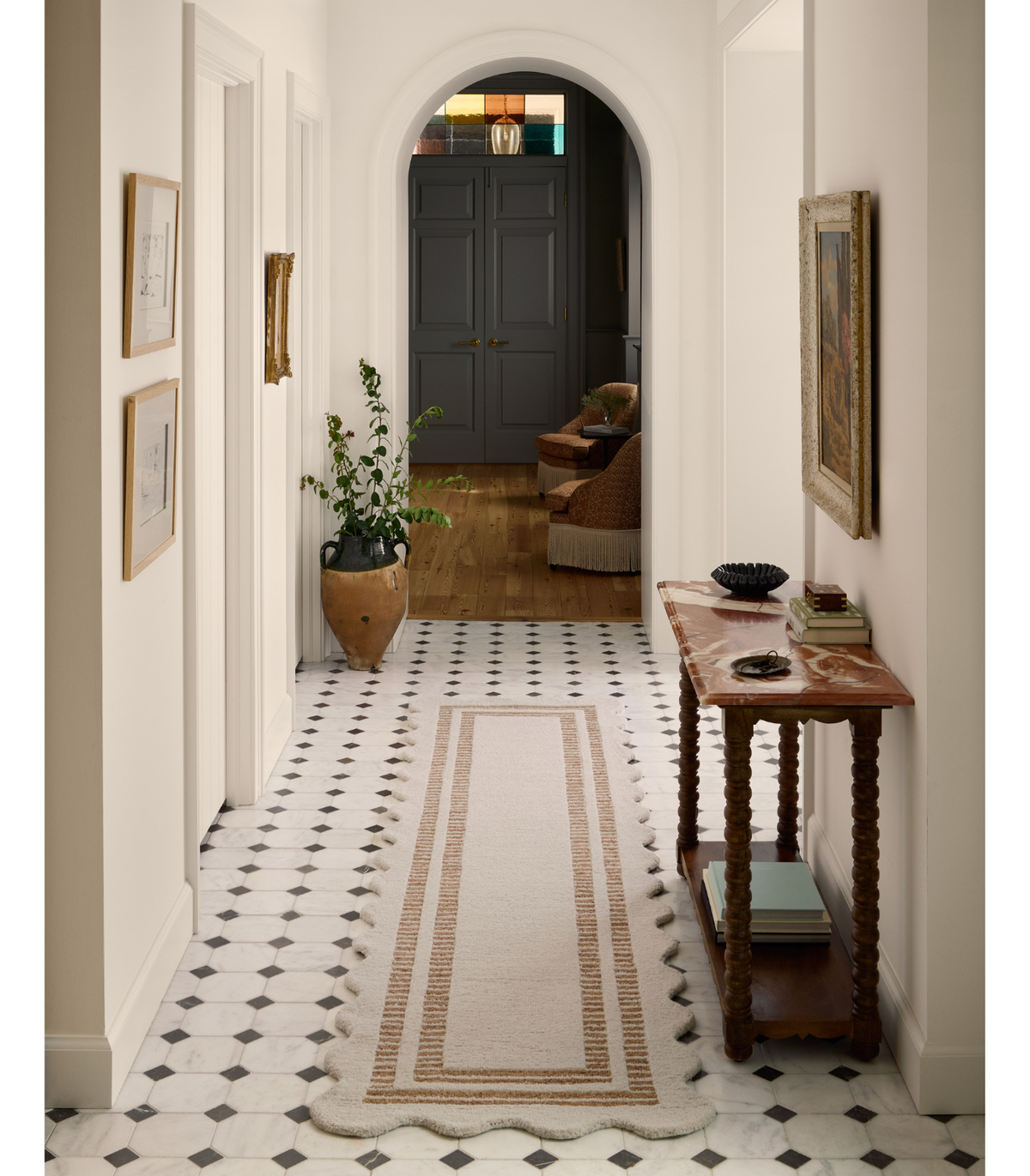 Alfombra Scottie 01 Ivory | Rust x Chris Loves Julia