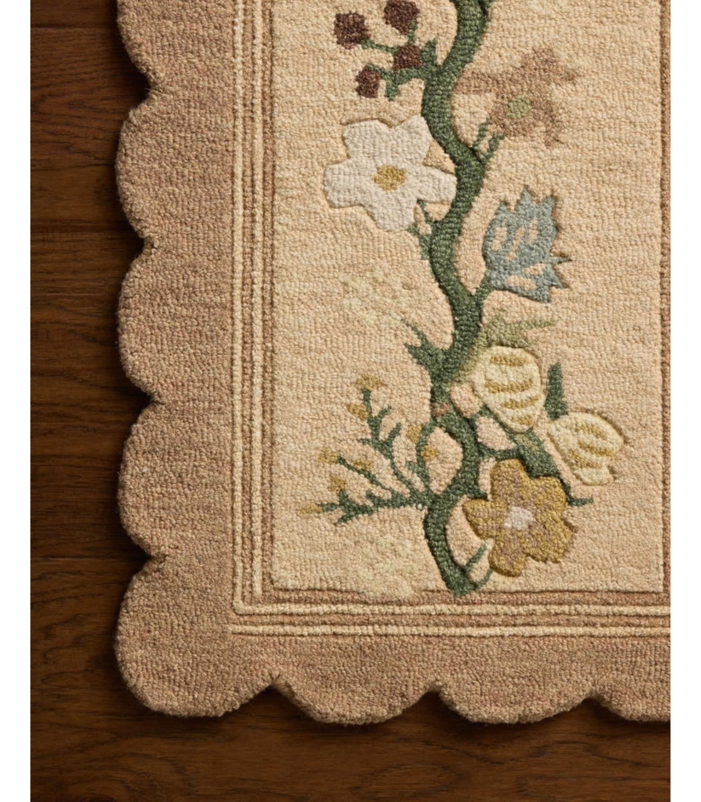 Alfombra Thistle 01 Neutral | Multi  Rifle Paper Co. × Loloi 110X170 | Preventa