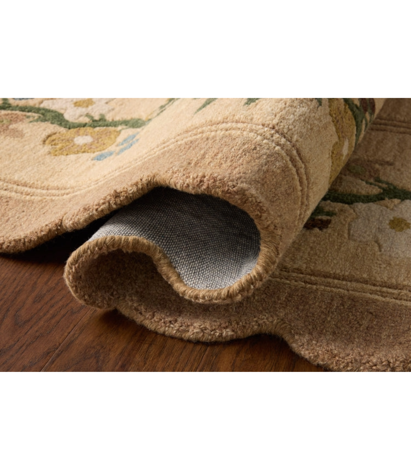 Alfombra Thistle 01 Neutral | Multi  Rifle Paper Co. × Loloi 110X170 | Preventa