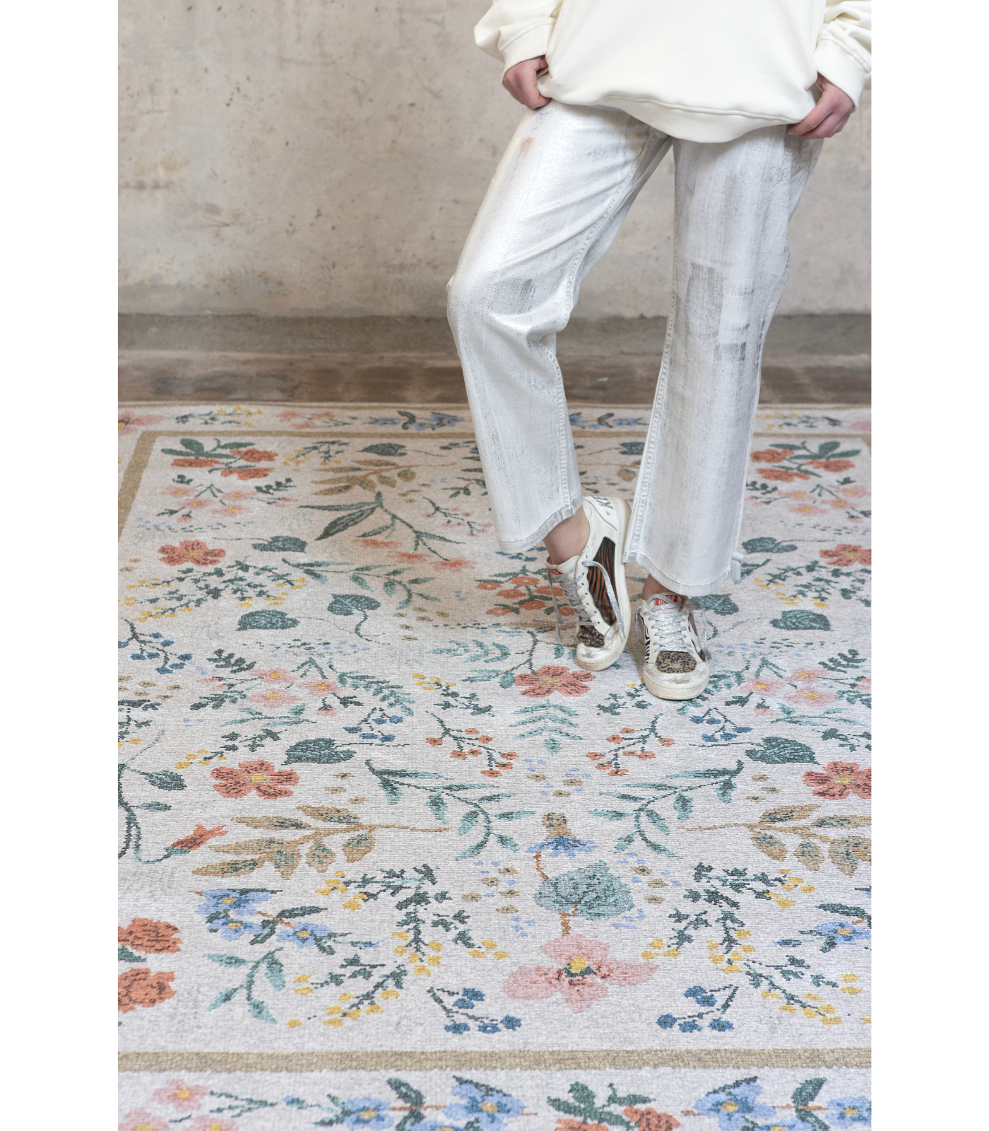Alfombra Wildwood 01 Cream | Rifle Paper Co