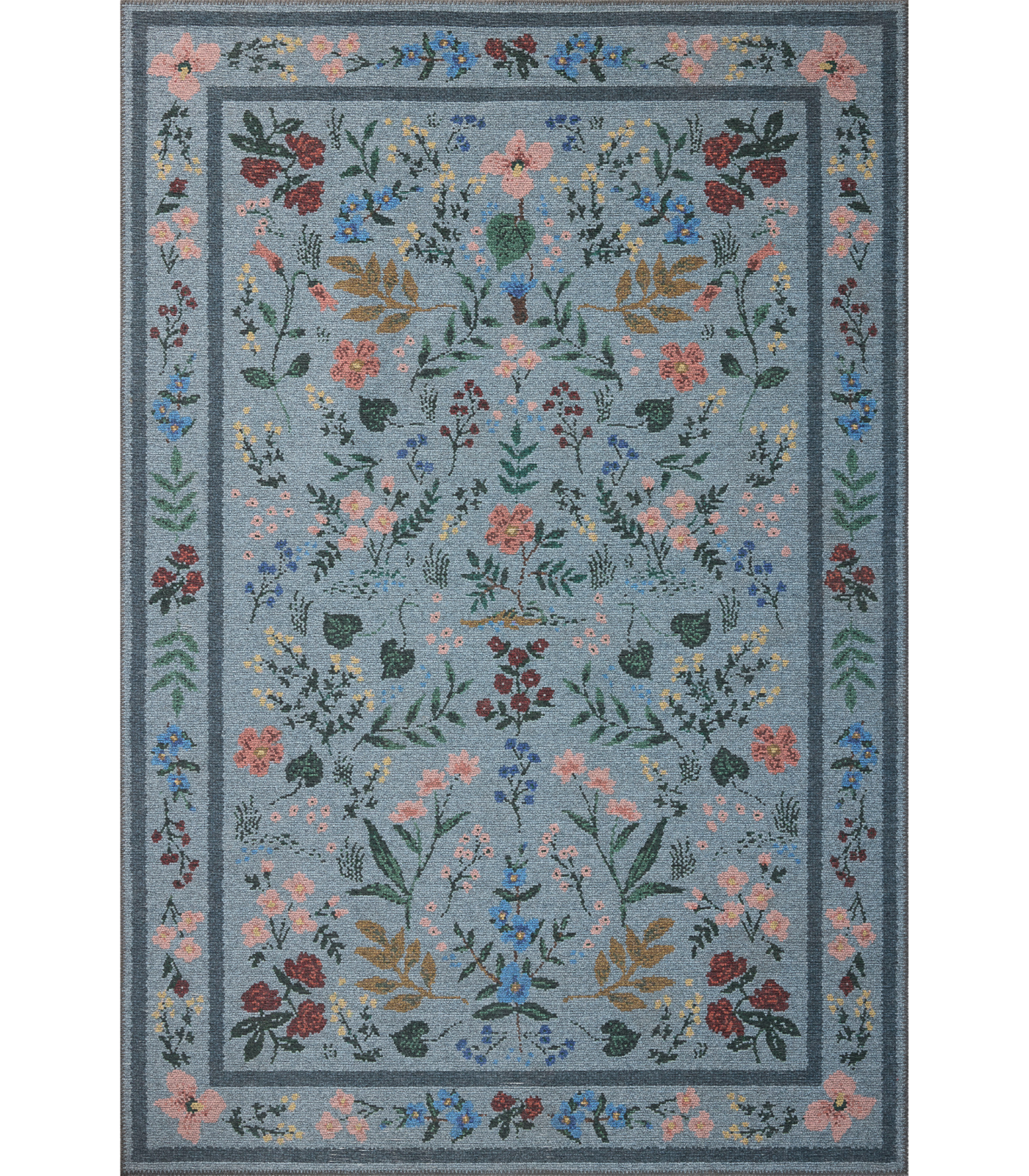 Alfombra Wildwood 02 Sage Rifle Paper Co x Loloi (229X290)