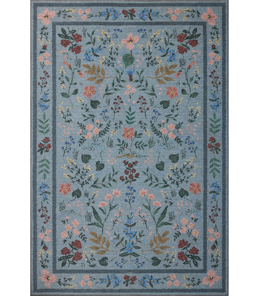 Alfombra Wildwood 02 Sage Rifle Paper Co x Loloi (229X290)