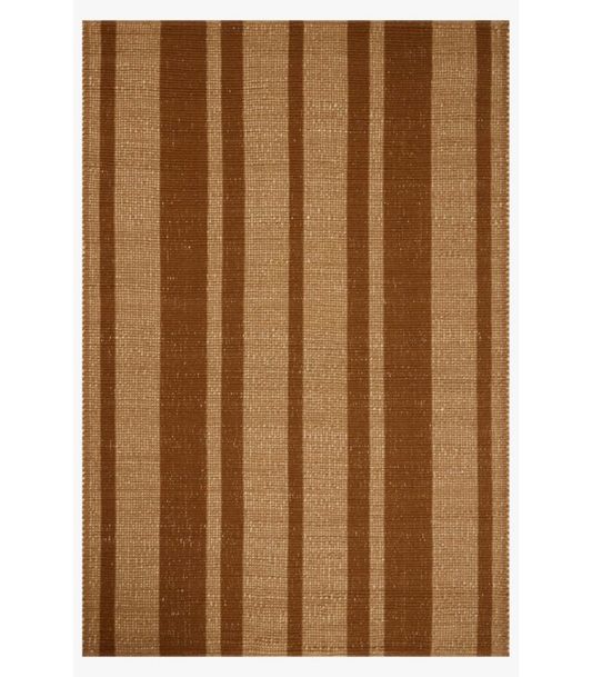 Alfombra Weatherstaff 03 Cinnamon | Natural Leanne Ford × Loloi (153X229)