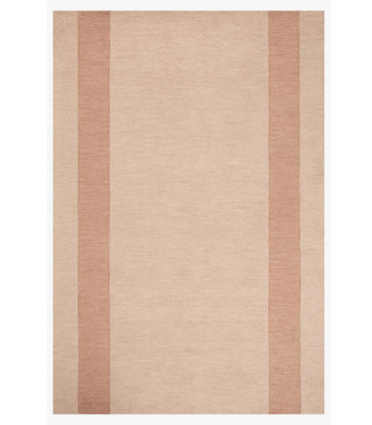 Alfombra Weatherstaff 02 Natural | Brick Leanne Ford × Loloi (153X229)