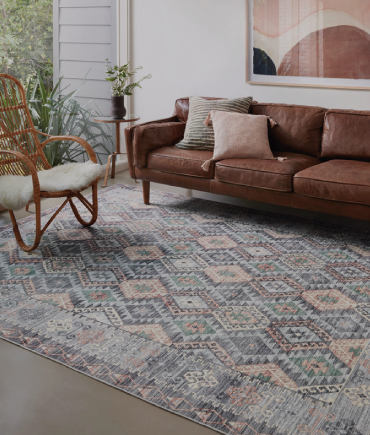 Alfombra Zion 01 Grey | Multi