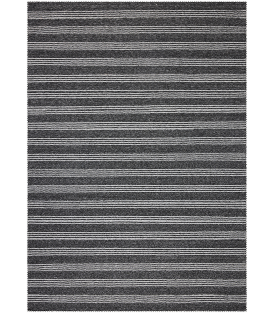 Alfombra Charlie 01 Charcoal|Grey  by Magnolia Home - Recycled bottles Terraza (153x229)