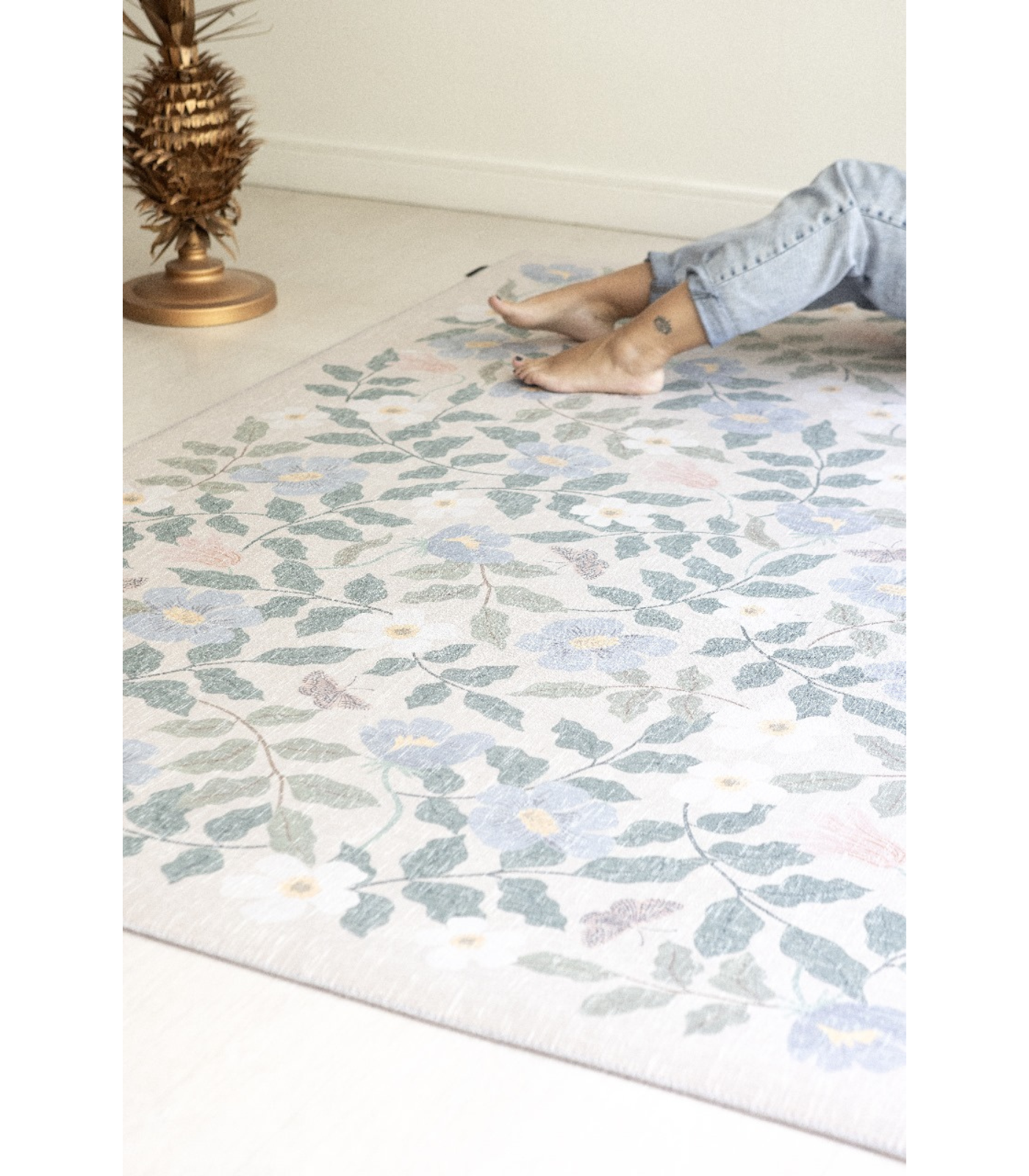 Alfombra Cotswolds 02 Primrose Sand Rifle Paper Co. × Loloi (229x290)
