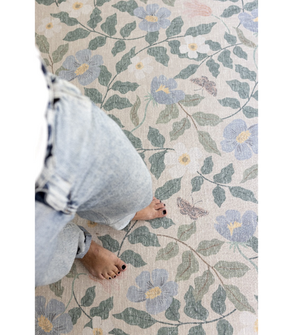 Alfombra Cotswolds 02 Primrose Sand Rifle Paper Co. × Loloi (229x290)