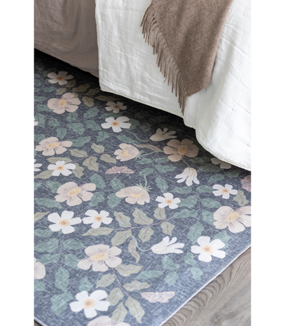 Alfombra Cotswolds 02 Primrose Charcoal Rifle Paper Co. × Loloi (153x229)
