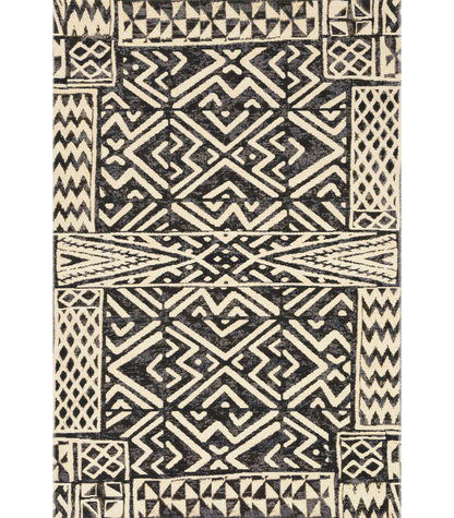 Alfombra Mika  Ivory / Black  - Terraza (120x180) - Perle&Perle
