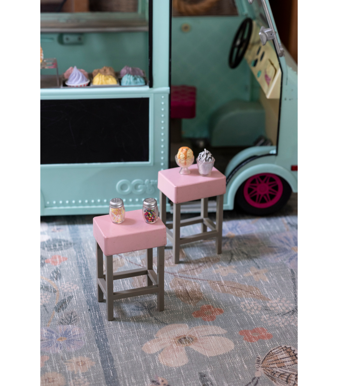 PREVENTA ABRIL | Alfombra Cotswolds 03 Willow Sky Rifle Paper Co. × Loloi (229x290)