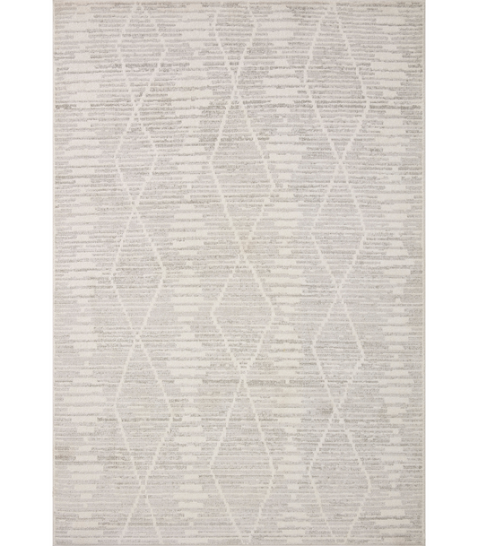 Alfombra Kamala 02 Ivory | Silver (204x290)